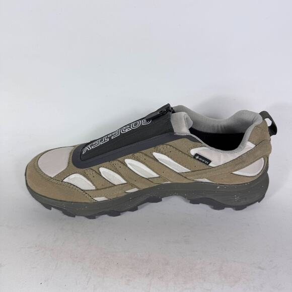 Merrell Moab Hybrid Zip GORE-TEX 1TRL Sneaker Men's 14 Coyote Slip-On Round Toe - Picture 6 of 10